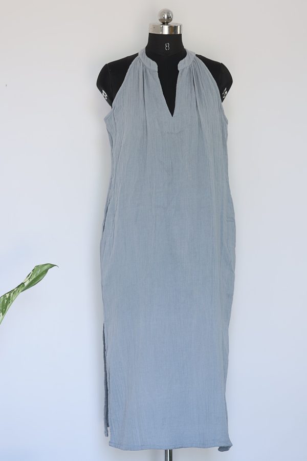 Oasis Lavender Gray Dress