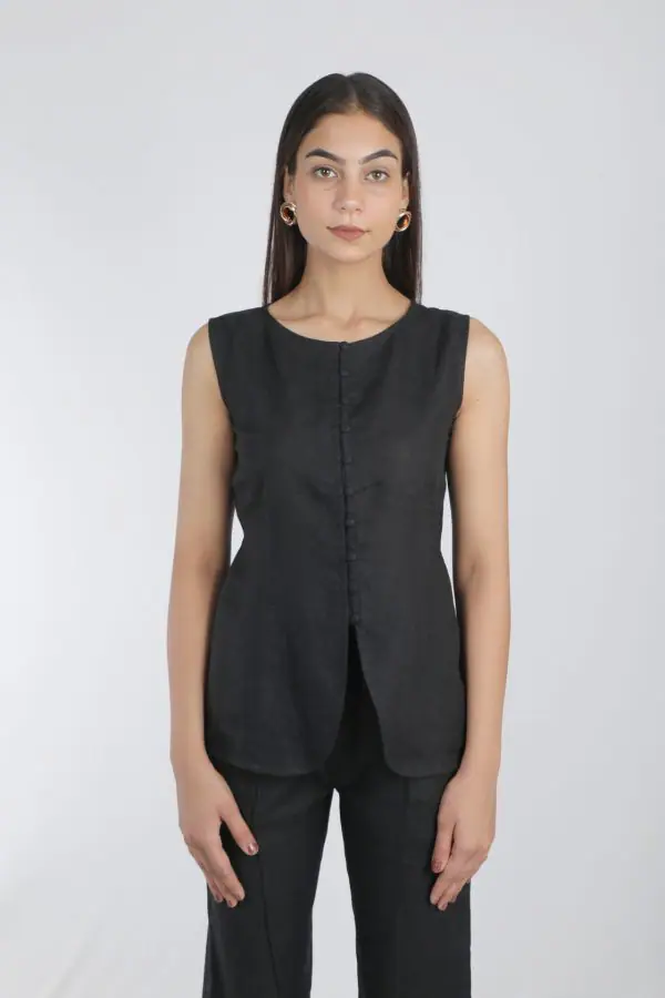 Eva Vest Black - Image 2