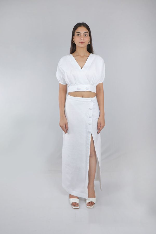 Ava Co-ord set White - Image 2