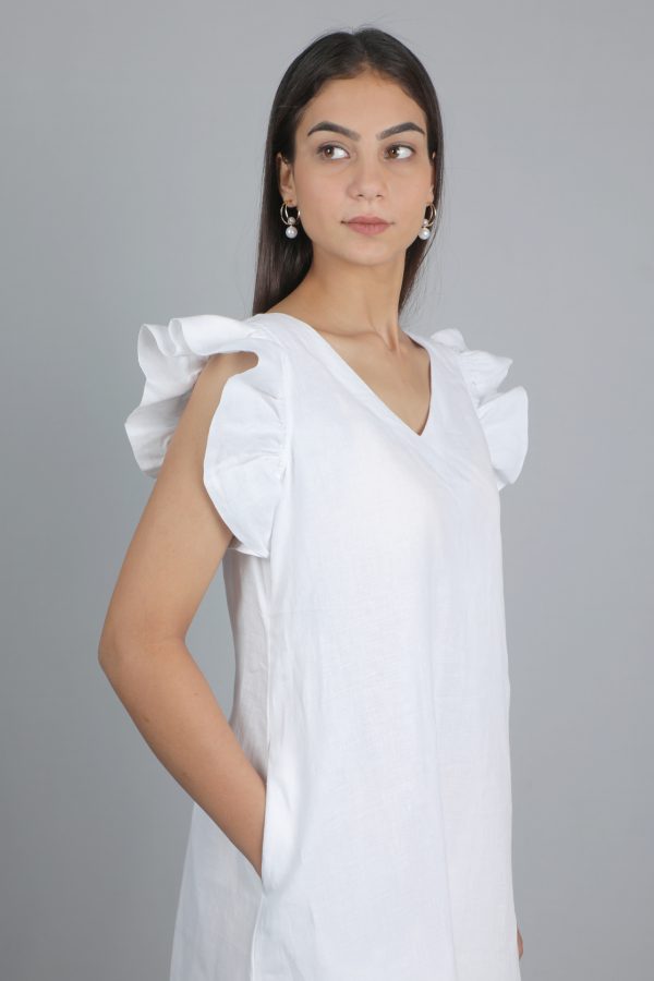 Arina Dress White - Image 3