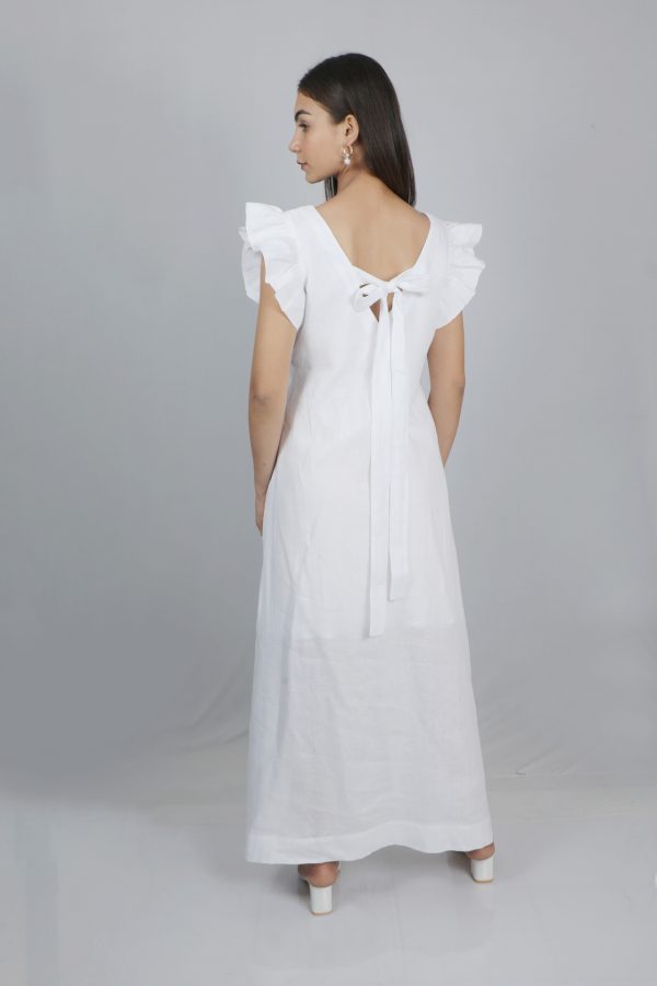 Arina Dress White - Image 5