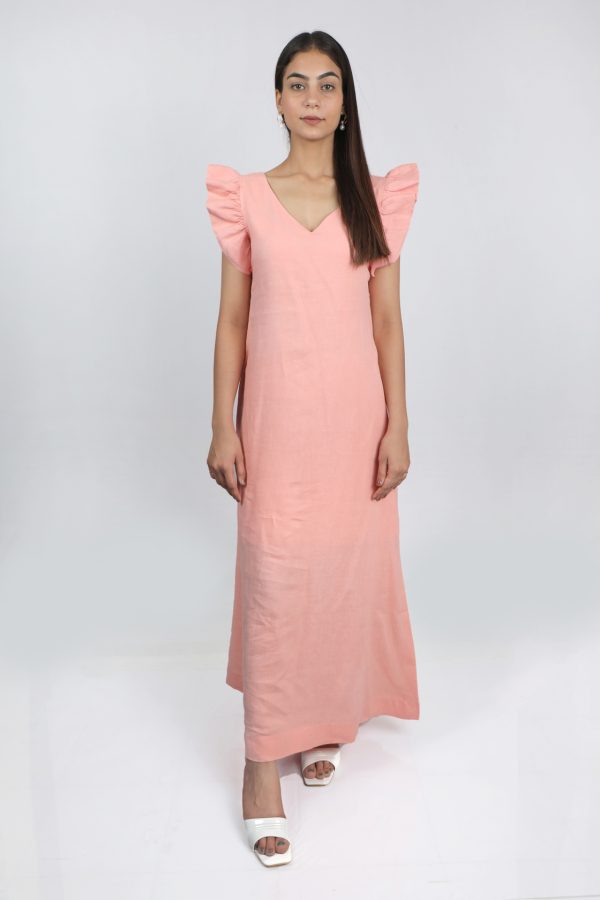 Arina Dress Peach