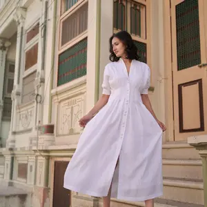 Sunflower Dress White