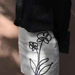 Drift Beige Mini Skirt