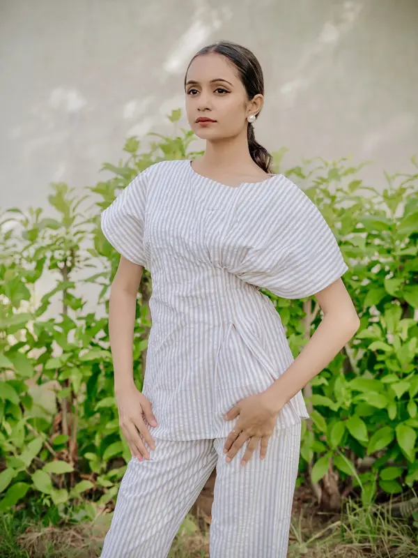 Sand Stripe Top - Image 2