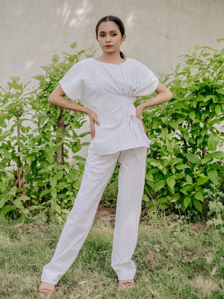Sand Stripe Pant