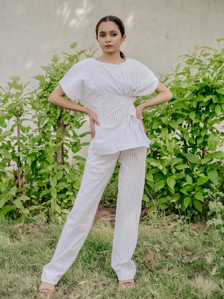 Sand Stripe Pant