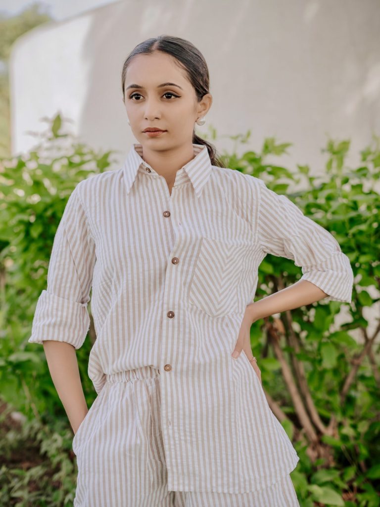 Sand Stripe Co-ord set