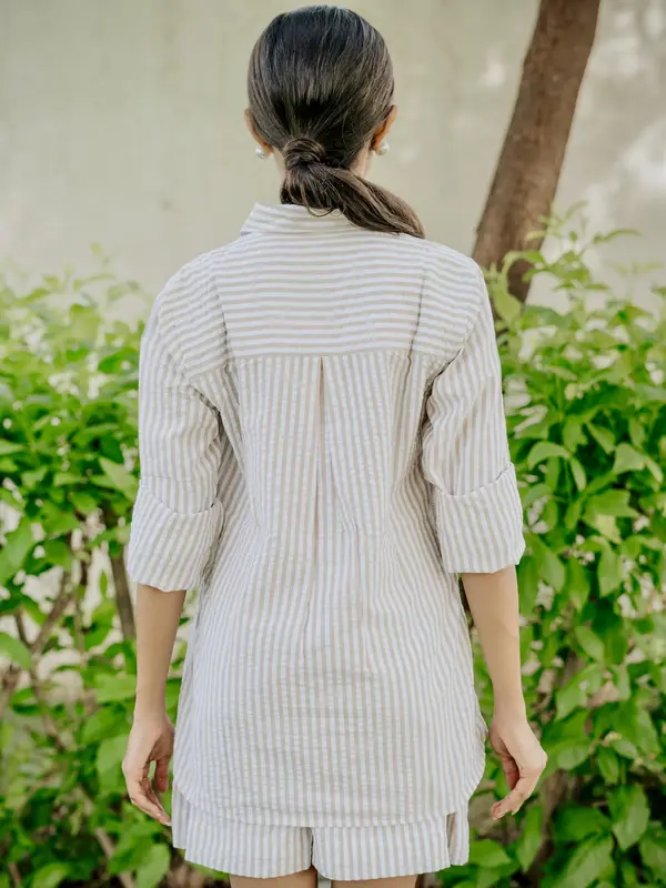 Sand Stripe Shirt - Image 3